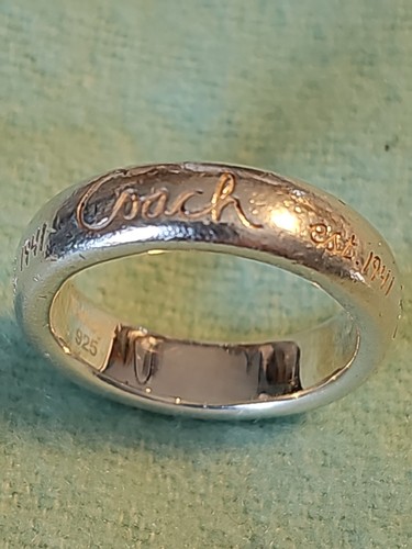 Coach ring size sterling - ring,,